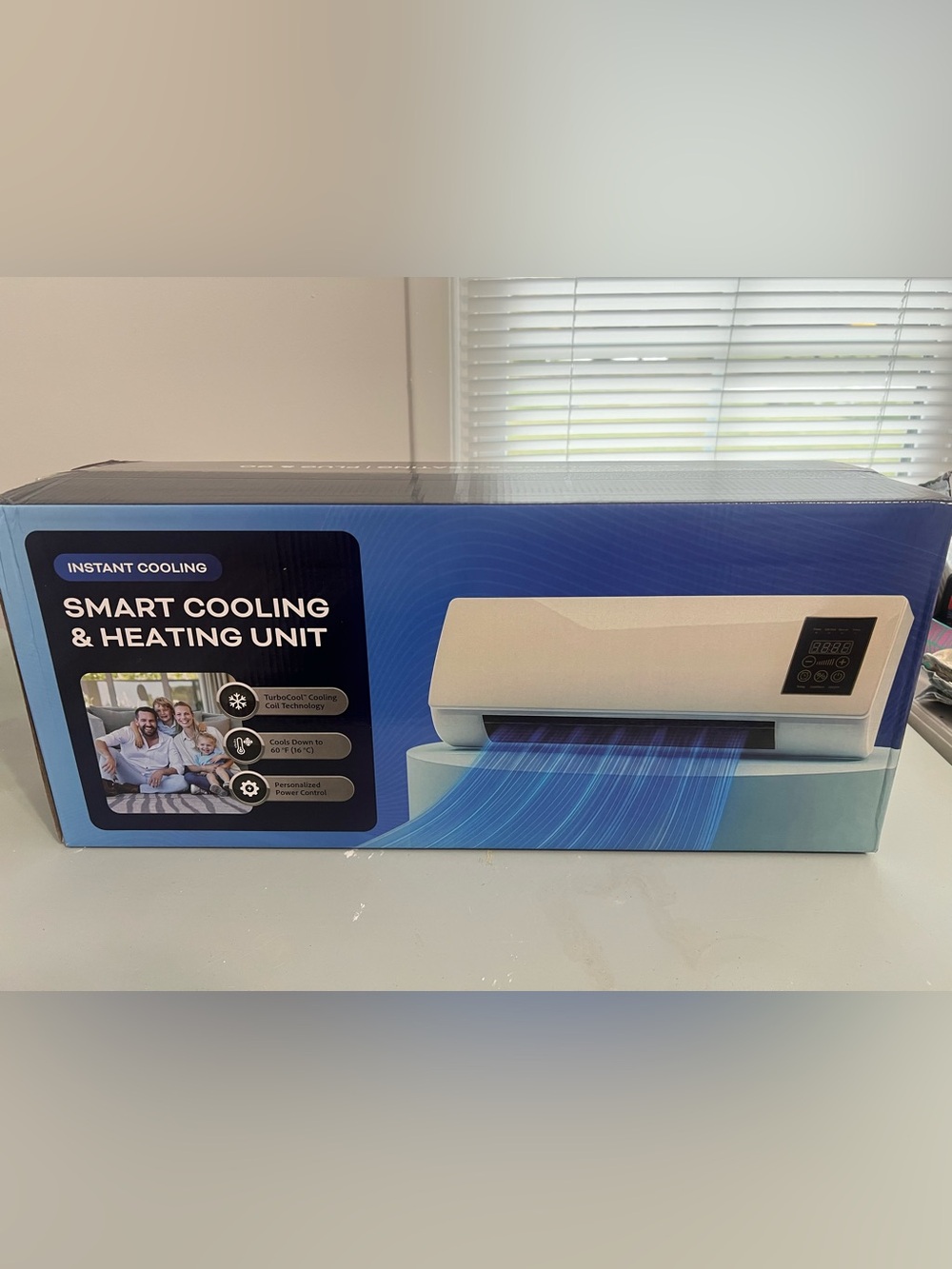 Smart Cooling & Heating Unit - White